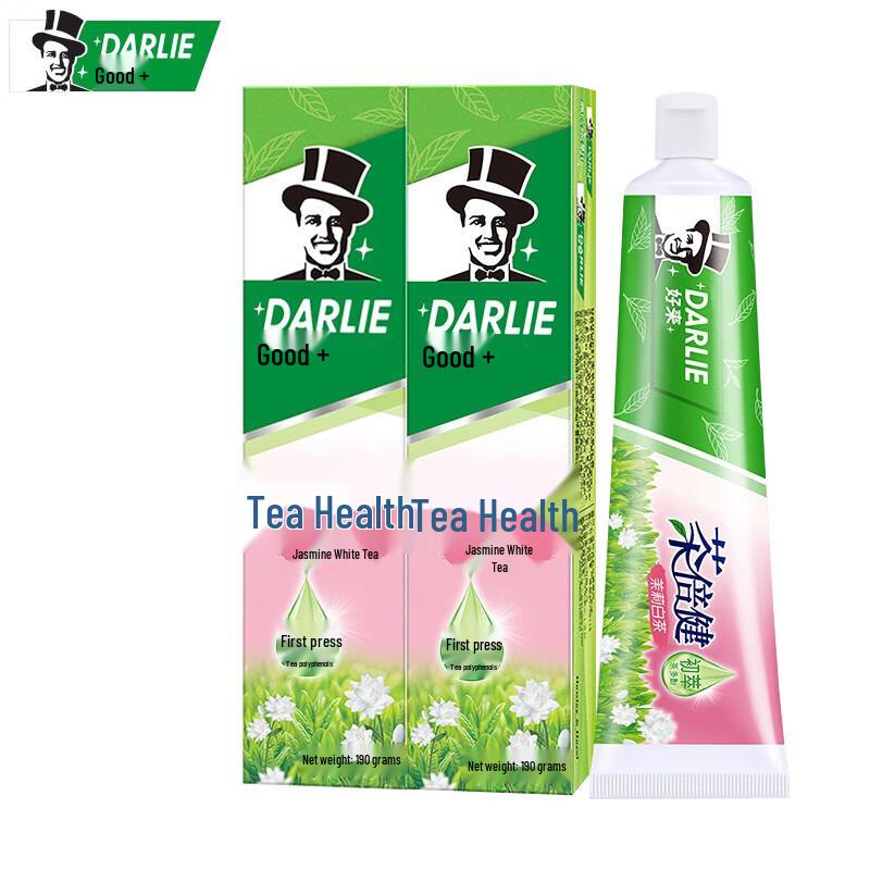 DARLIE Teabeth Jasmine White Tea Toothpaste 190g (2-Pack)
