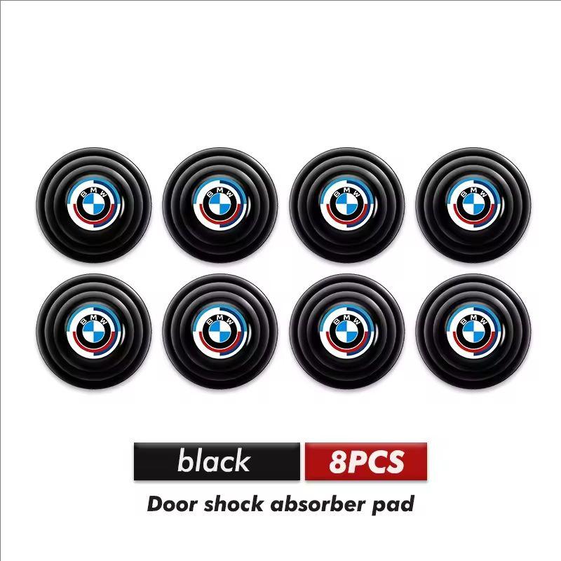 4/8/12pcs Car Silicone Anti-collision Door Shock Absorber Spacer Sticker For BMW M E34 E46 E39 E38 E90 E60 E36 F30 F30 F10 E92 DV1
