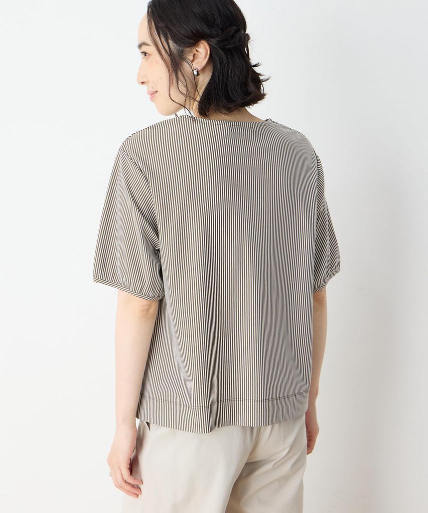 DECOY Tricot Stripe Navy Women's Pullover, 491212,