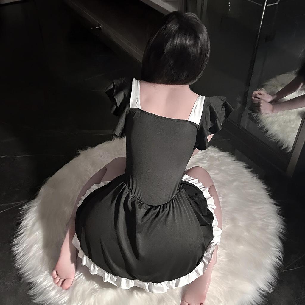 Jin Xiao High-End Avocado Dress Style Swimwear - Sexy, Sweet, and Conservative Belly Covering Design