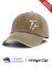 Washed Corduroy Baseball Cap With Faith Slogan Unisex Dad Hat Minimalist Outdoor Travel Accessory