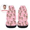 Car Front Seat Cover 2 Pcs Car Seat Cushion Cover Anti-Fouling Cover Universal Model