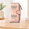 Easter Egg Bowknot Long Zipper Wallet, Large Capacity Card Holder, Unisex Clutch Bag, Fashionable Zipper Coin Purse, Suitable for Daily Use, A Great