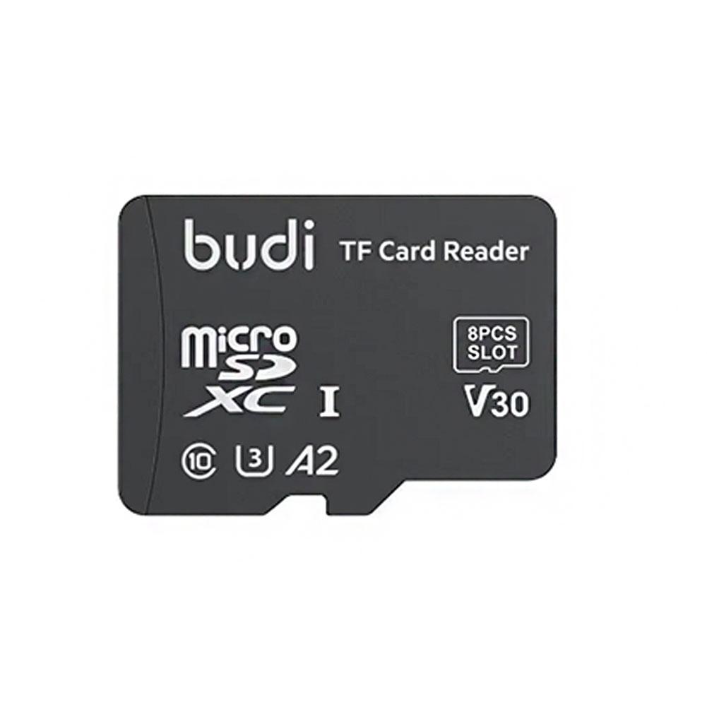 

Кардридер BUDI TF с дизайном внешнего вида карты TF Память Высокоскоростная многофункциональная карта O0Z2 black-1set