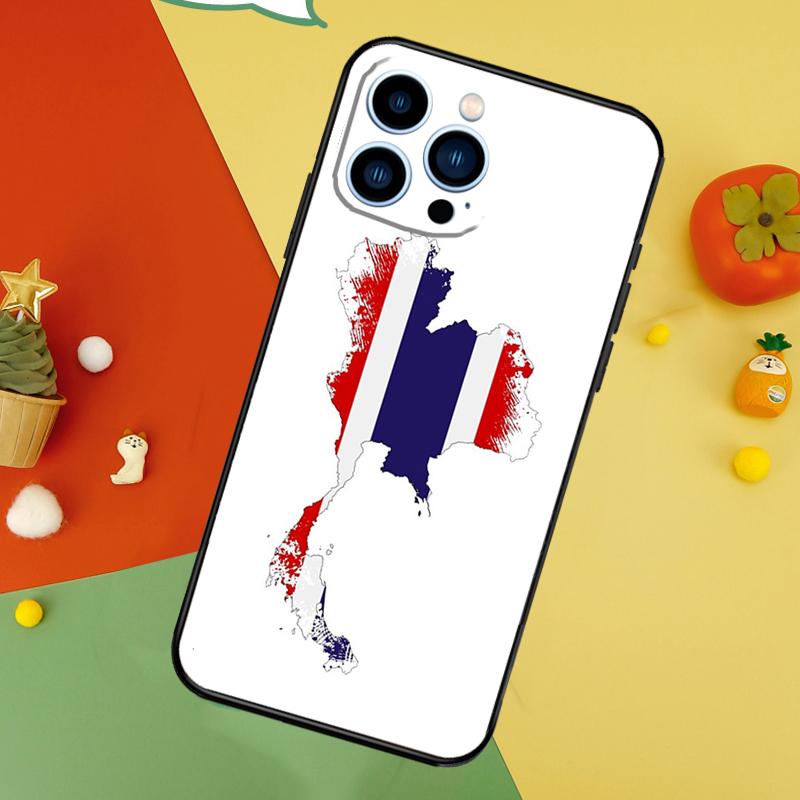 

Чехол для телефона с картой и флагом Таиланда Для iPhone 17 Pro Max16 15 14 13 11 12 Pro Max Plus 12 13 Mini 16e 17 Air Cover iPhone 12 mini