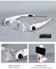 Enhanced Head-Mounted Magnifier Glasses: 1.5-3.8x Zoom for Reading, Myopia, and Screens
