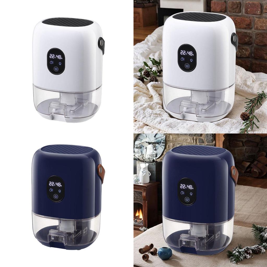 Mini Elektryczny Osuszacz Powietrza Cichy Automatyczne Wyłączanie Suszarka Powietrza Garaż Przenośny Osuszacz Powietrza do Domu Samochodu Szafy Garderoby