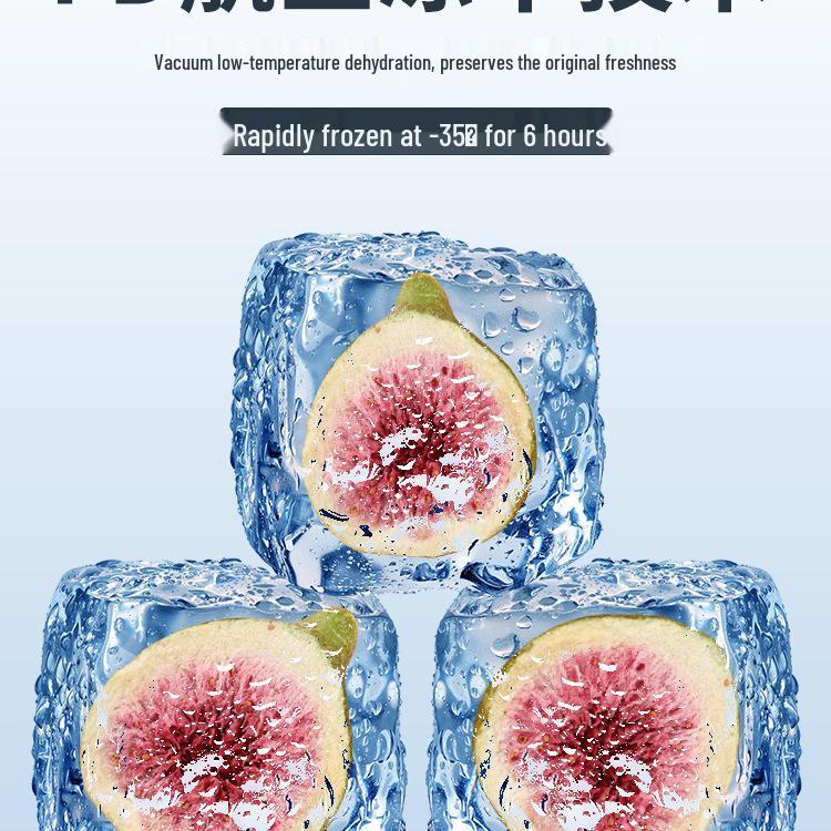 Forest Style Freeze-dried Fruit Cake Toppers: Fig, Lemon, Orange, Grapefruit