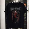 Yk Punk Streetwear Gothic Vintage Tops Retro Cradle of Filth Black Metal TShirt Vintage Fashion Cotton Print Top Unisex