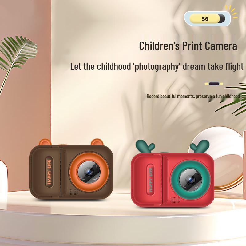 Children's Mini Instant Camera: HD Video, Digital SLR, Photo & Print Capabilities