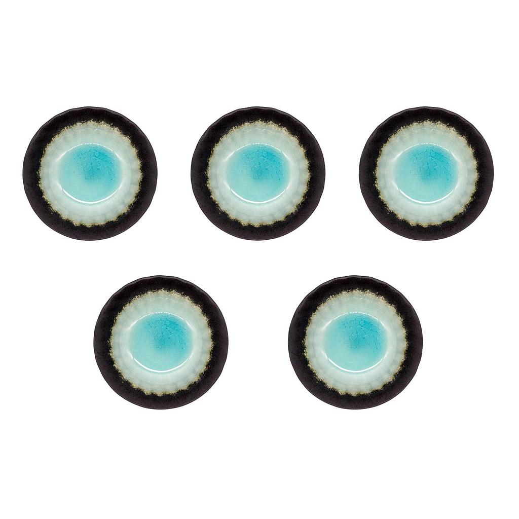 Mino Ware Small Bowl, Diameter Approx. 11cm, Set of 5, Shinkai, Made In Japan 508-11