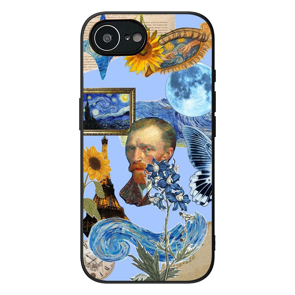 Van Sunflower Gogh Starry Night Painting Phone Case for Xiaomi Redmi Note 13 14 ProPlus Pro Plus 14C A4 13C Pro+ Note14 Cover