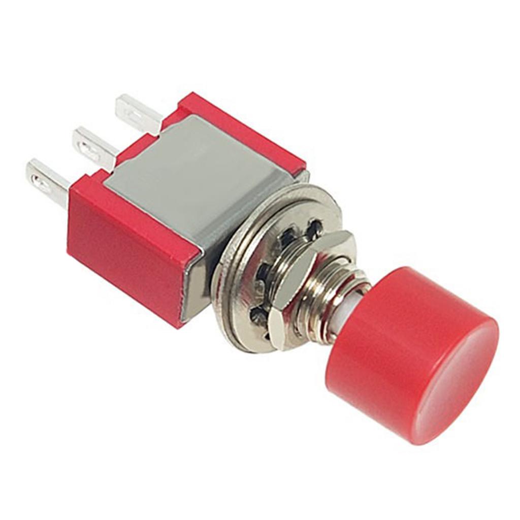 Industrial Push Button Switches PS102 3Pin 6Pin Configuration 250VAC 2A 120VAC 5A Instantly Reset Durability Mechanism