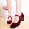 Sapatos Femininas Women Light Weight Comfort Black Flock Ballet Dance Flat Shoes Lady Casual Home & Street Comfort Shoes
