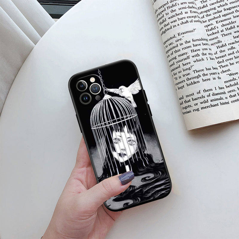 IR15 Junji Ito Tomie Phone Shell Case for Redmi Note 12 12S 12C 13 13C 13R 14 14S 14R 14C Pro Max Plus A3 A3X A4 A5 11A 13X