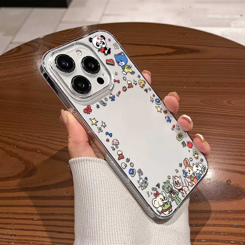 Acrylic Phone Case for iPhone 11 12 13 14 Pro 12 14 16 Pro Max for Samsung A16 A36 A56 S24 FE High-quality Painted Anti-fall Mobile Phone Case