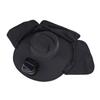 Sun Hat with Solar Fan 3 Wind Speeds Outdoor UPF50 Sun Hat Wide Brim Fishing Hat with Neck Flap USB Charging