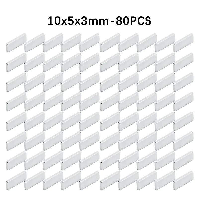 10x5x3 15x5x3 20x10x3mm 200PCS Block Rectangular Neodymium Magnets  Strip Magnet Strong