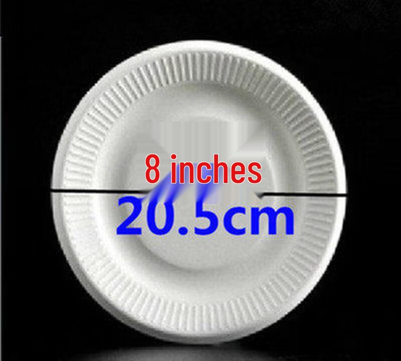 ZISIZ Disposable Rectangular Paper Plates