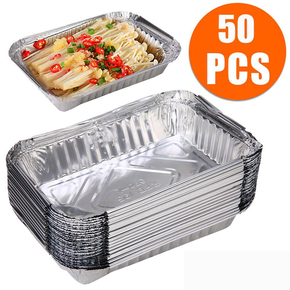 Catch Tray Aluminum Foil Barbecue Outdoor Kitchen Supplies Grease Drip Pan Kitchenware BBQ Drip Pan