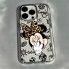 Graffiti M-Mickey Minnies Phone Case For iPhone 17e 17 16e 16 15 14 13 12 11 mini Pro Max X XR XSMAX Air Plus Transparent Cover