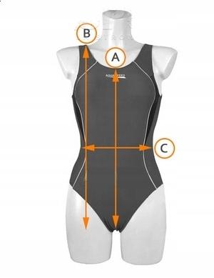 aM6613 ARENA HYVEN SUPERFLY BACK SWIMSUIT 36