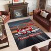 Peterbilt Heavy Trucks Customizable Name Floor Rug Office Rug Perfect for Entryway Study Room Game Room Playrooms Antislip Carpet Anime Office Decor