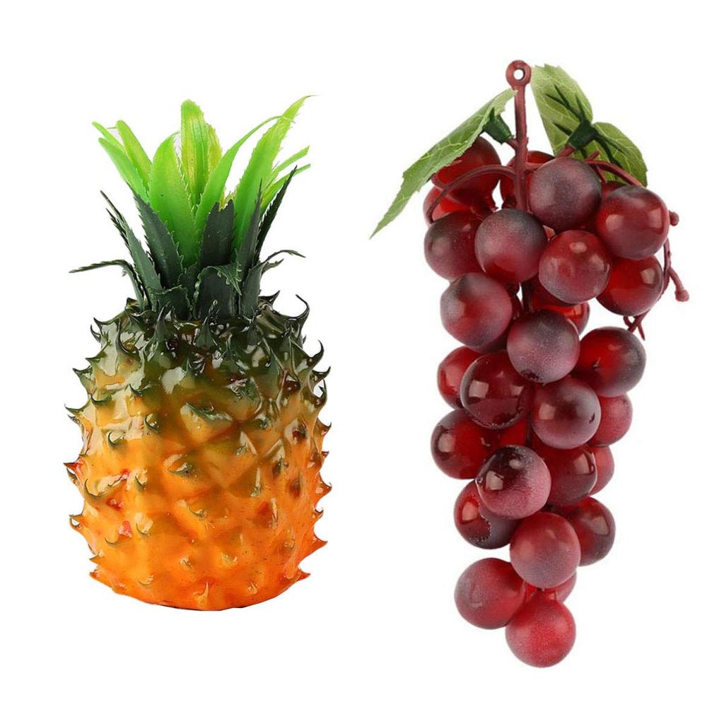iikuru Food Sample Realistic Fake Fruit Display Food Sample Set [Luxurious 15-Piece Set] Fruits, Fruits, (y355)