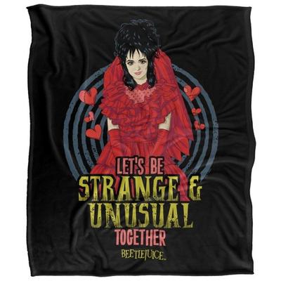 Lets Be Strange And Unusual Together Blanket