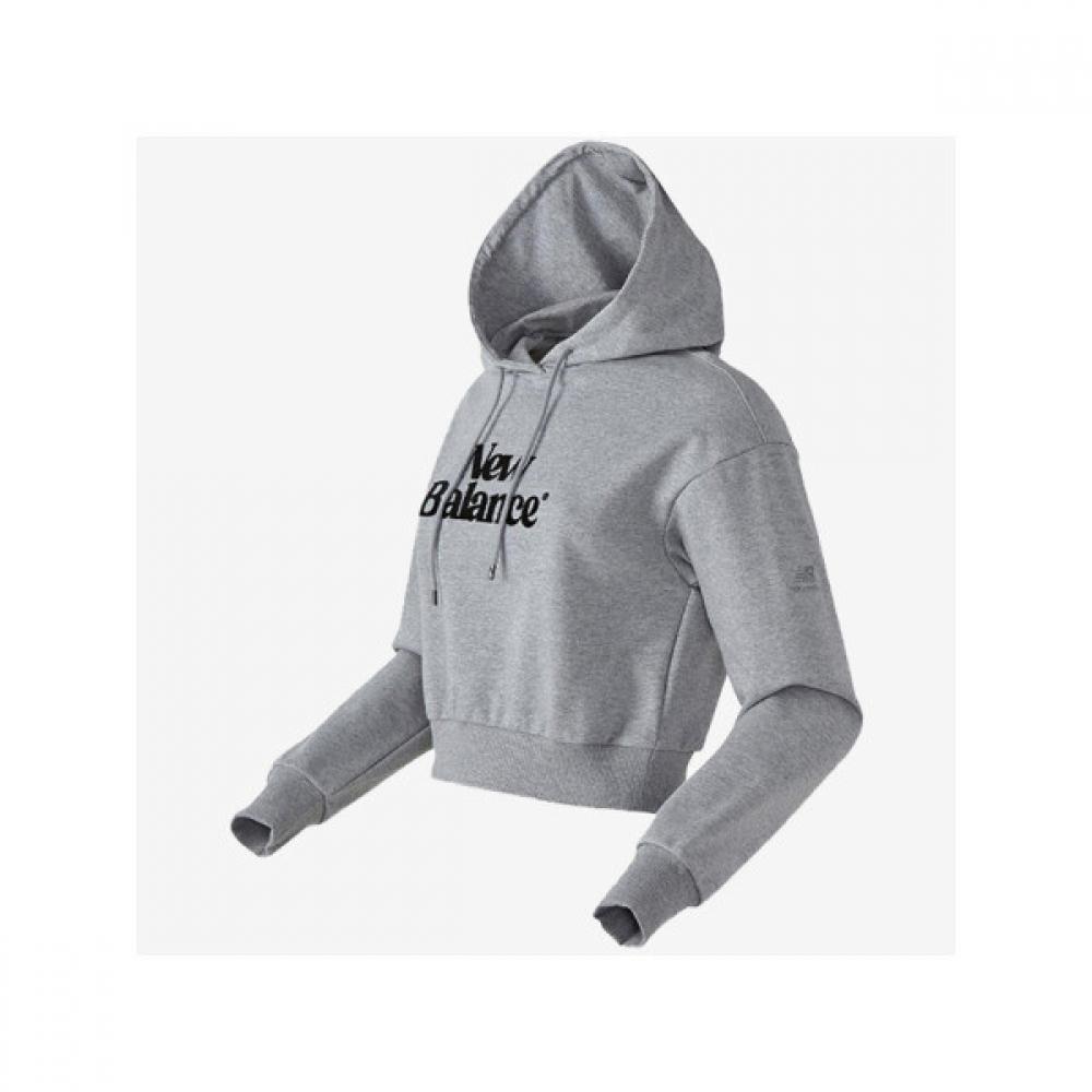 New Balance Women S Cropped Hoodie Nbn0d1w242 Ac