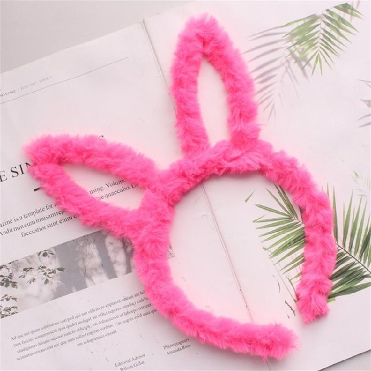 Christmas Rabbit Ear Hair Hoop Cute Live Broadcast Hair Holder Festival Headwear
