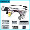 Gamnew Car 16pin Audio Wiring Harness With Canbus BOX For Honda CRV 2.4L Stereo Installation Wire Adapter