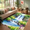 3D Underwater Coral Treasure Rug Carpet Mat Non-Slip for Living Room Bedroom Adventure Home Decor