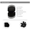 NTAG215 Black Adhesive NFC Coin Card 13.56MHz RFID for DIY Game Induction