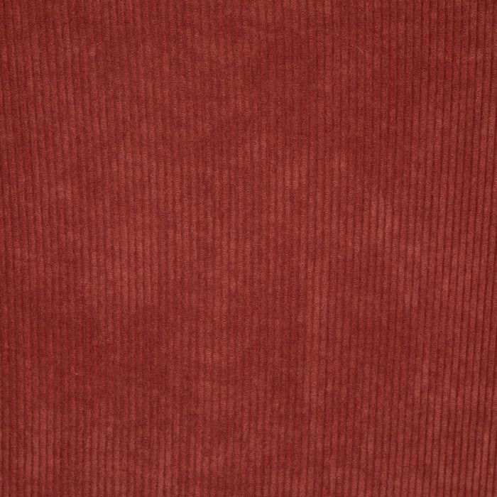 Fauteuil imitation chêne "Céleste" en velours côtelé Atmosphéra - Terracotta