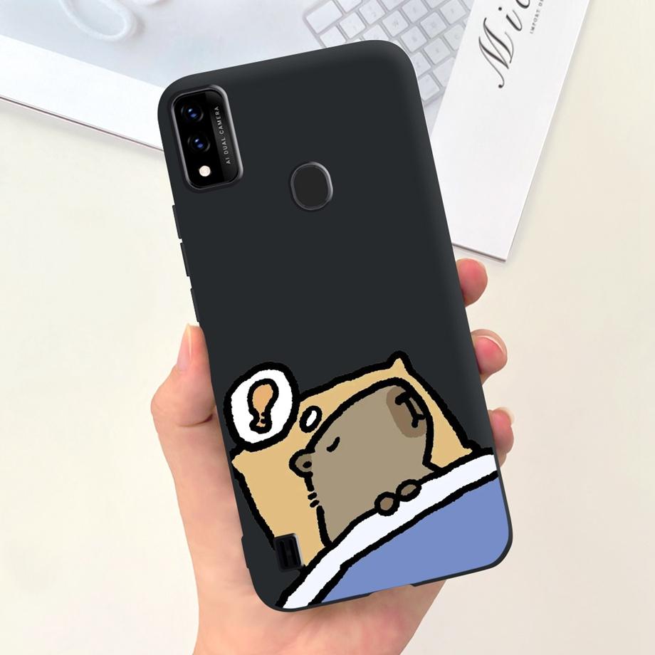 For ZTE Blade A51 A71 2020 Phone Case ZTE Blade A7020 A7s Back Cover Stylish Pattern Soft Silicone TPU Coque Funda Panda Housing