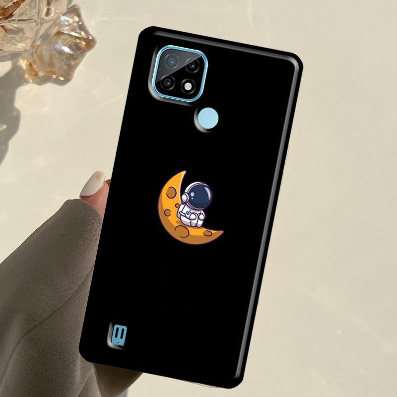 Star Astronaut Cute For Realme GT 7 Pro GT 6T 6 5 C67 C61 C55 C53 C51 C21Y C25S C75 10 11 12 13 14 Pro Plus Case