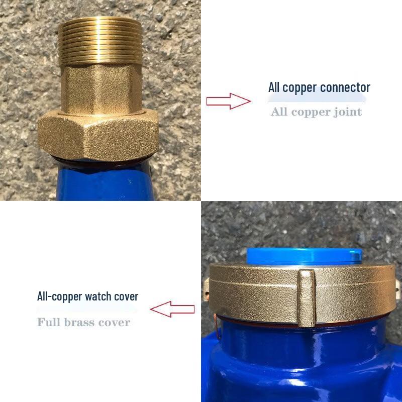 Household All-Copper Water Meter