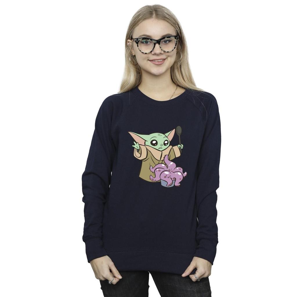 Star Wars Womens/Ladies The Mandalorian Spooky Cooking Sweatshirt