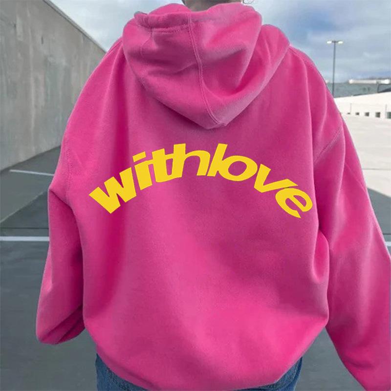 Oversized Drop Shoulder Trendy Unisex Pullover Hoodie for Autumn/Winter