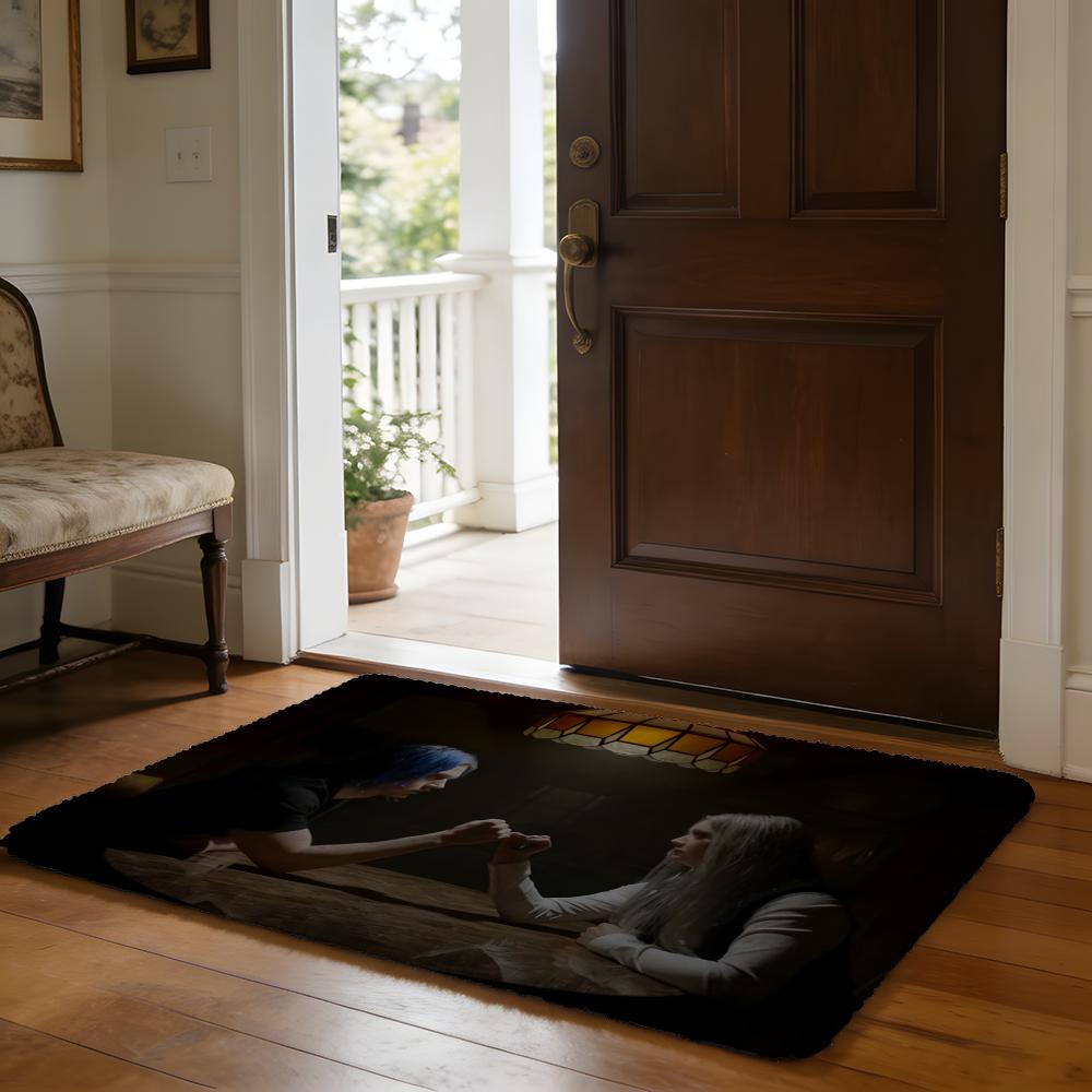 AAHS American Horror Story TV Movie Floor Mat Soft Flannel Absorbent Mat Non-Slip Rug Home Bedroom Bathroom