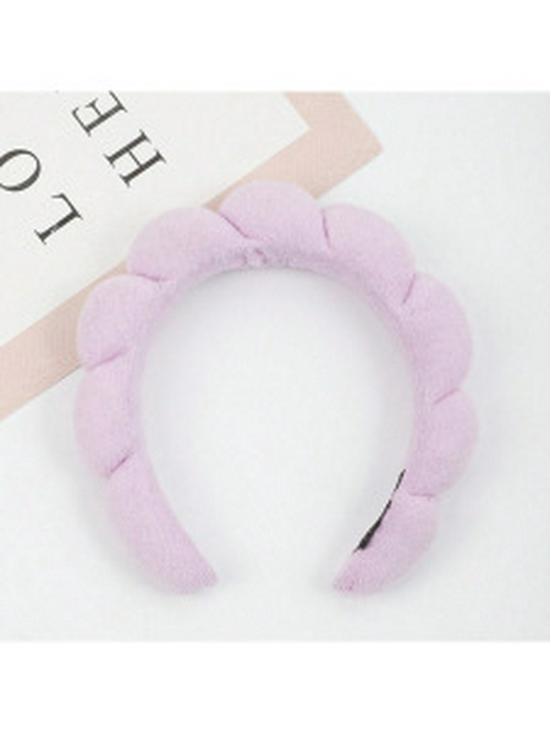 Non-slip Velvet Headband for Makeup Removal and Face Wash