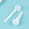10Pcs 1g 3g 5g 10g Kitchen White Measuring Plastic Scoop Measuring Spoons Milk Powder Spoons 2ml/6ml/10ml/20ml/30ml