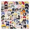 105-Piece Q Version Naruto Graffiti Stickers for Phone Cases, Skateboards, and Luggage