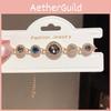 Herbstliches Geometrisches Stilvolles Armband mit Strasssteinen Für Damen Geschenk