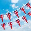 Union Jack Flag Bunting 2025 Queens Jubilee Decorations Party Supplies British Union Flag Bunting Banner Garlands Party Decors