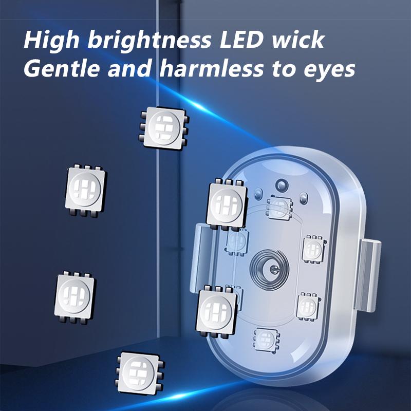 SEAMETAL Aircraft Strobe Lights Motorcycle Lights RGB Led Aircraft Strobe Lights Model Airplane Fixed Wing Bicycle Flashing Taillight
