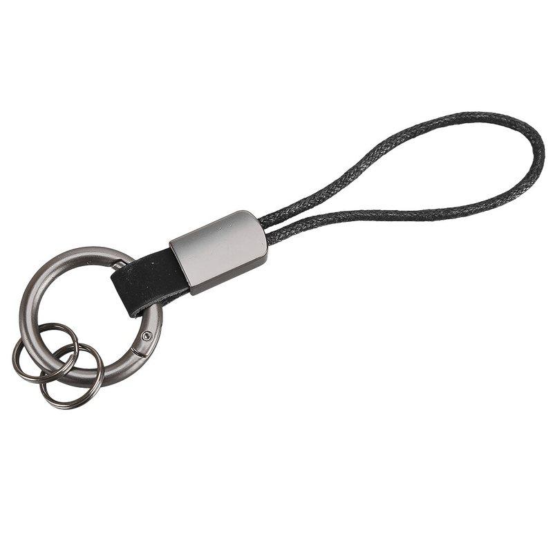 Auto Car Smart Key Cover Fob Case Ring Keychain Universal