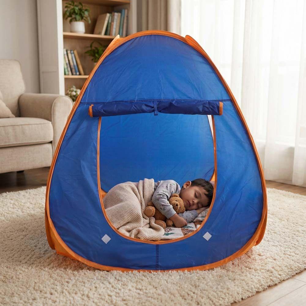 Toy Houses Children's Green Tent Portable Foldable Toy Tents  Family Playing
