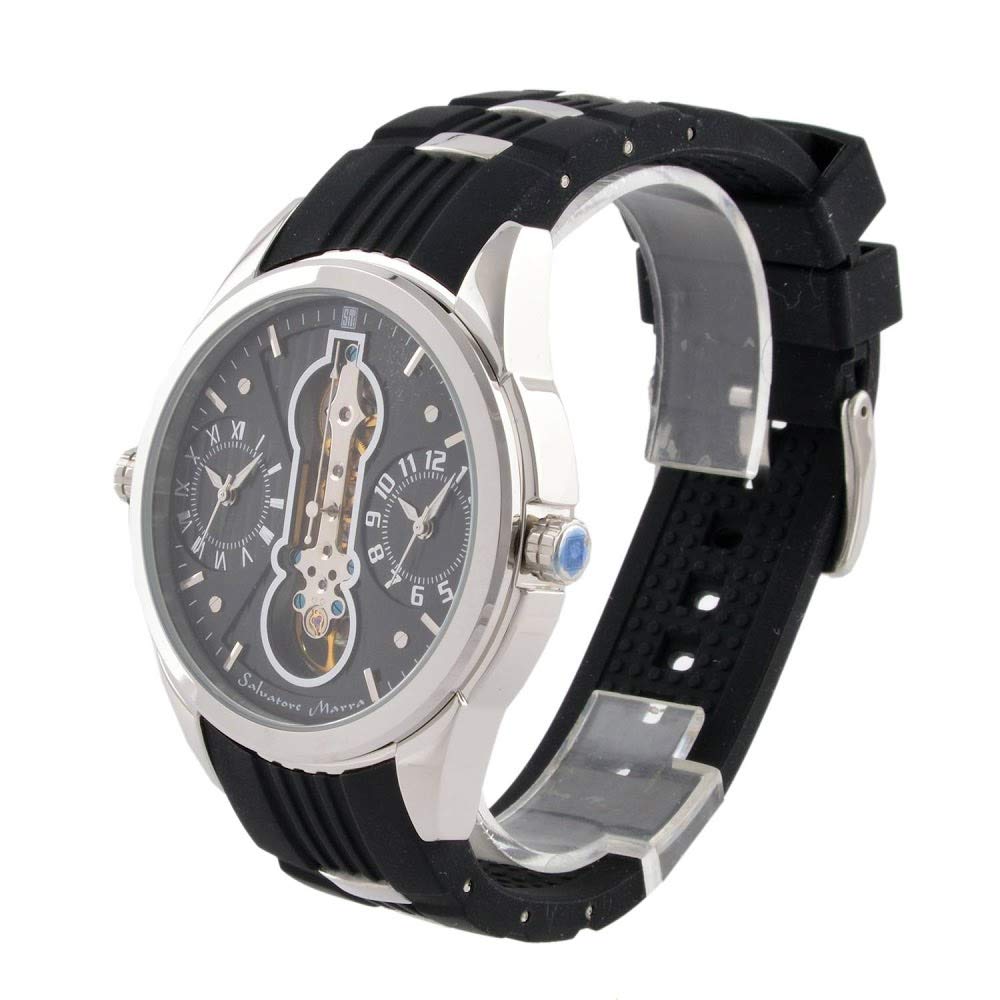 Salvatore Marra Salvatore Marra Watch Twin Quartz SM18113-SSBK [Men's] [Item]